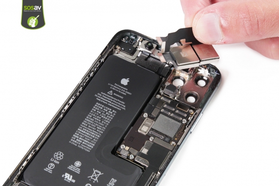 Guide photos remplacement démontage complet iPhone 11 Pro Max (Etape 8 - image 2)