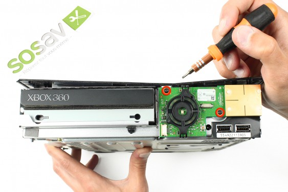 Guide photos remplacement ventilateur Xbox 360 S (Etape 27 - image 1)