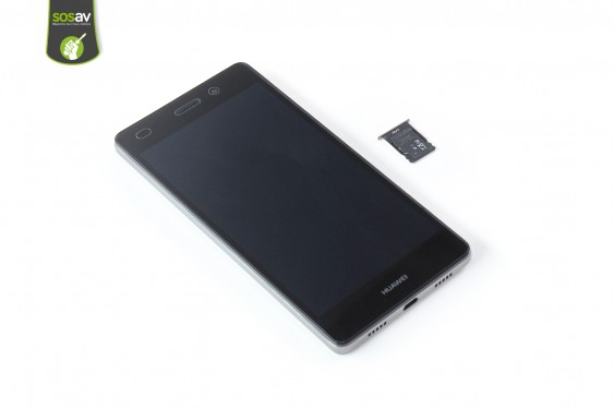 Guide photos remplacement tiroir microsd Huawei P8 Lite (Etape 2 - image 4)