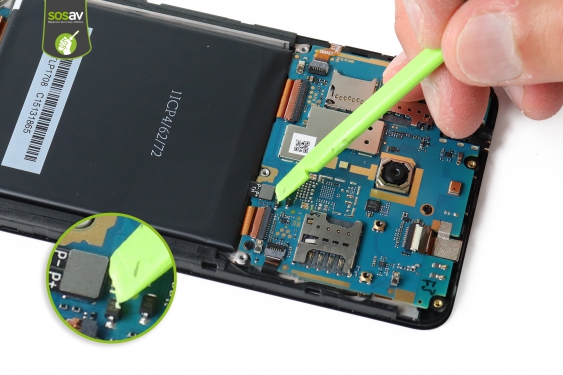 Guide photos remplacement connecteur de charge Wiko Tommy 2 Plus (Etape 10 - image 1)