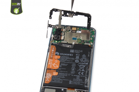 Guide photos remplacement haut-parleur interne Huawei P30 Lite (Etape 12 - image 3)