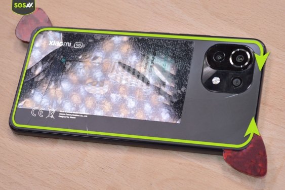 Guide photos remplacement bloc écran Xiaomi Mi 11 Lite 5G (Etape 3 - image 3)