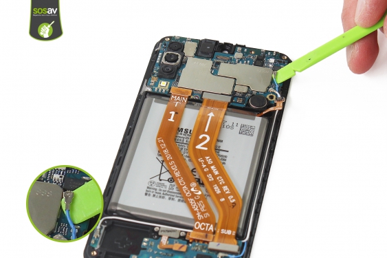 Guide photos remplacement haut-parleur interne Galaxy A50 (Etape 16 - image 2)