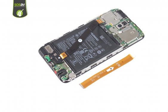 Guide photos remplacement nappe connecteur de charge Huawei Mate 10 lite (Etape 18 - image 1)