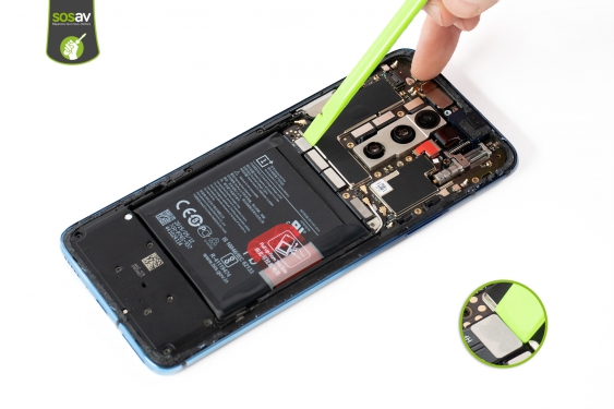 Guide photos remplacement haut-parleur interne OnePlus 7T Pro (Etape 12 - image 1)