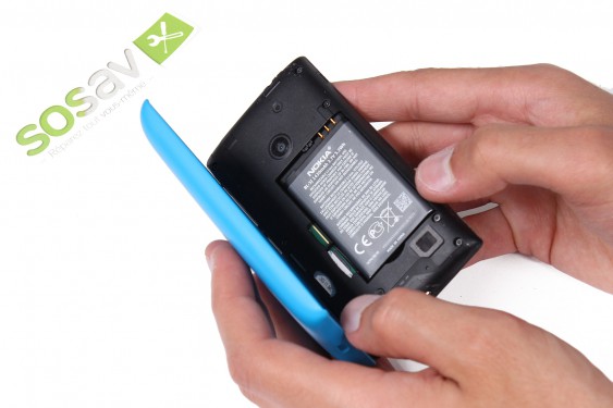 Guide photos remplacement carte sim Lumia 520 (Etape 3 - image 2)