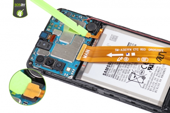 Guide photos remplacement batterie Galaxy A30s (Etape 12 - image 1)