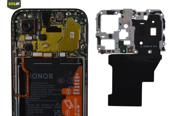 Guide photos remplacement batterie Honor 200 Lite (Etape 4 - image 3)