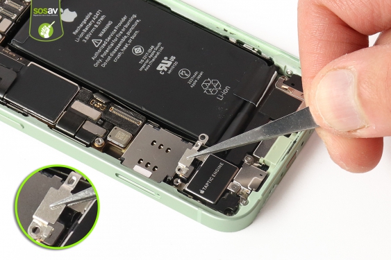 Guide photos remplacement connecteur de charge iPhone 12 Mini (Etape 13 - image 2)