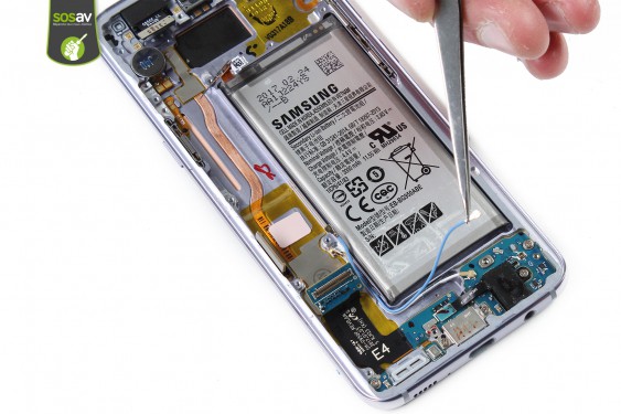 Guide photos remplacement ecran Samsung Galaxy S8  (Etape 22 - image 2)