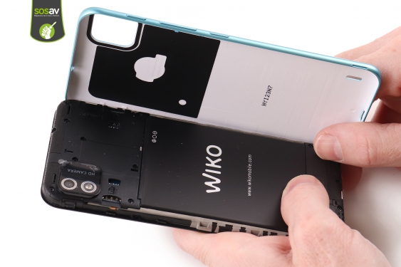 Guide photos remplacement coque arrière Wiko Y62 (Etape 3 - image 1)