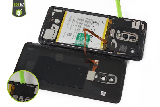 Guide photos remplacement capteur d'empreintes OnePlus 6 (Etape 9 - image 1)