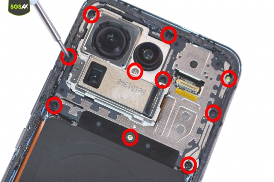 Guide photos remplacement connecteur de charge Xiaomi Mi 11 Ultra (Etape 6 - image 1)