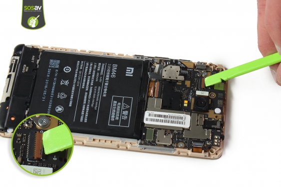 Guide photos remplacement haut-parleur interne Redmi Note 3 (Etape 9 - image 1)