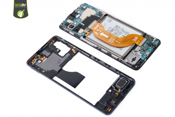 Guide photos remplacement nappe de liaison connecteur de charge  Galaxy A51 (Etape 7 - image 3)