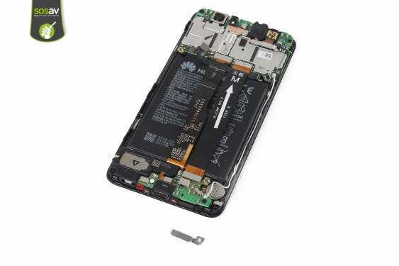 Guide photos remplacement nappe de liaison connecteur de charge Huawei Nova (Etape 14 - image 3)