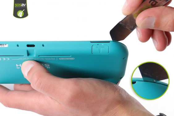 Guide photos remplacement joystick gauche Nintendo Switch Lite (Etape 3 - image 1)