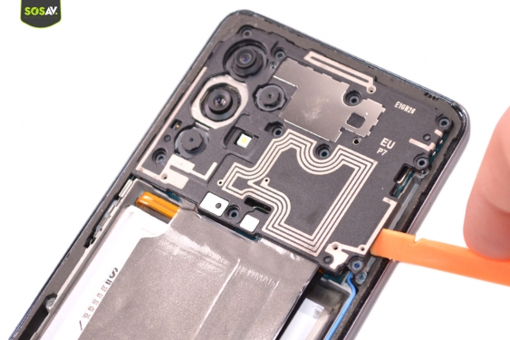 Guide photos remplacement capteur d'empreinte Galaxy A52s (Etape 5 - image 2)