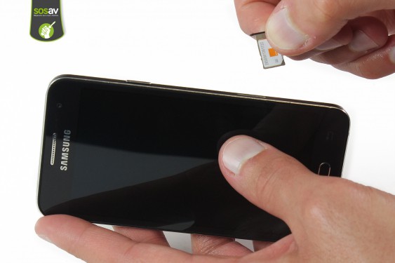 Guide photos remplacement batterie Galaxy A3 (Etape 2 - image 4)