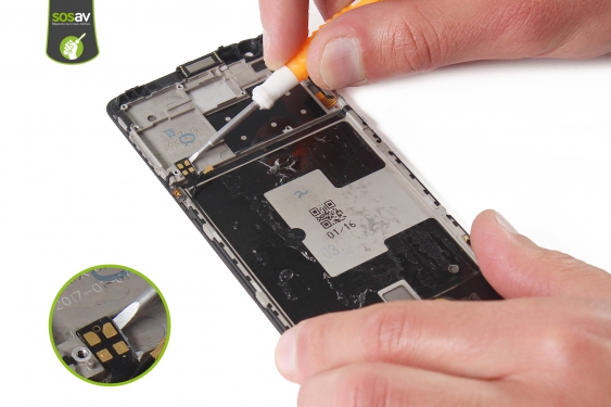Guide photos remplacement nappe volume et power OnePlus 3T (Etape 20 - image 1)
