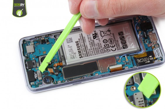 Guide photos remplacement connecteur de charge Samsung Galaxy S8  (Etape 15 - image 3)