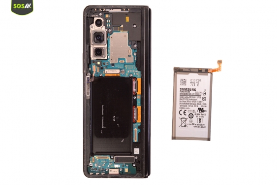 Guide photos remplacement batterie principale Galaxy Z Fold 3 (Etape 14 - image 4)