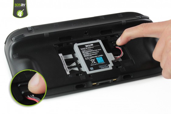 Guide photos remplacement ecran lcd Gamepad Wii U (Etape 4 - image 1)