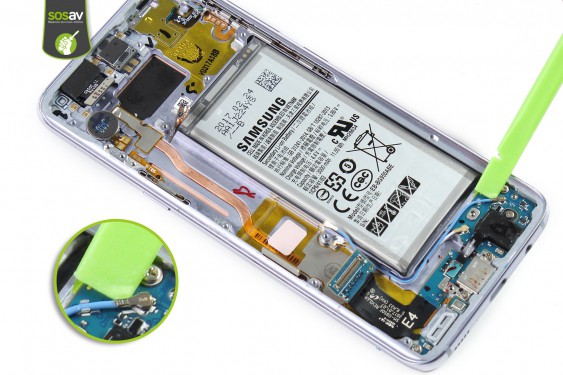 Guide photos remplacement ecran Samsung Galaxy S8  (Etape 21 - image 1)