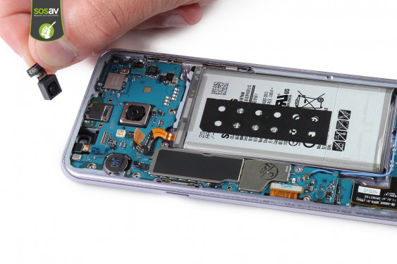 Guide photos remplacement connecteur de charge Samsung Galaxy S8+ (Etape 16 - image 4)