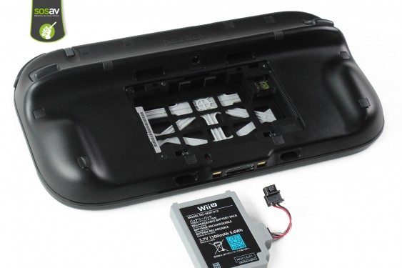 Guide photos remplacement ecran lcd Gamepad Wii U (Etape 6 - image 1)