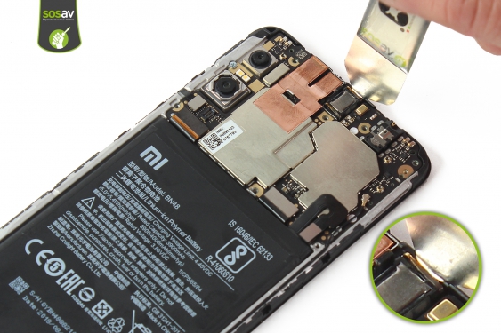 Guide photos remplacement haut-parleur interne Redmi Note 6 Pro (Etape 17 - image 1)