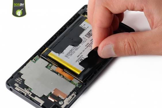Guide photos remplacement batterie Xperia E5 (Etape 10 - image 1)