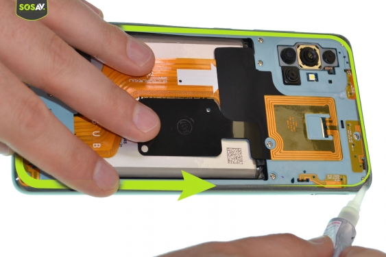 Guide photos remplacement connecteur de charge Galaxy A71 (Etape 11 - image 1)
