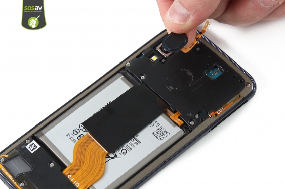Guide photos remplacement batterie Galaxy A40 (Etape 12 - image 3)