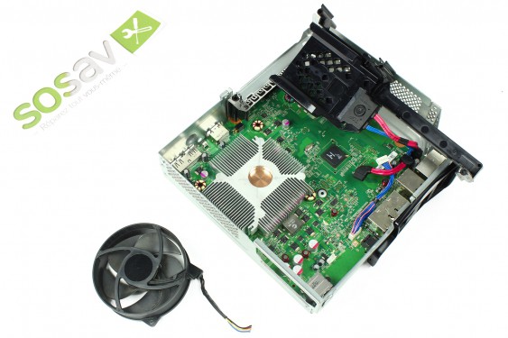 Guide photos remplacement ventilateur Xbox 360 S (Etape 43 - image 1)