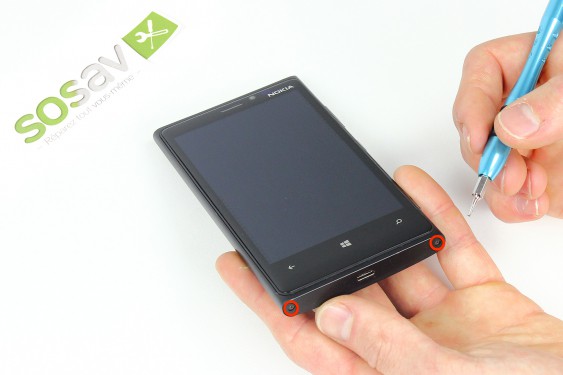 Guide photos remplacement connecteur de charge Lumia 920 (Etape 4 - image 1)