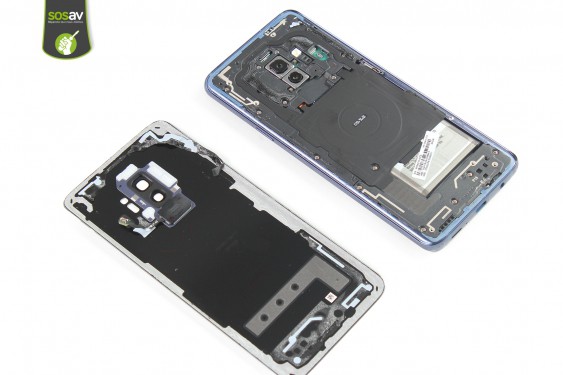 Guide photos remplacement démontage complet Galaxy S9+ (Etape 3 - image 1)