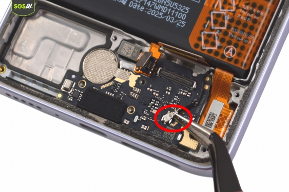 Guide photos remplacement connecteur de charge Redmi Note 14 (Etape 6 - image 4)