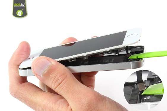 Guide photos remplacement haut-parleur interne iPhone 5S (Etape 4 - image 1)