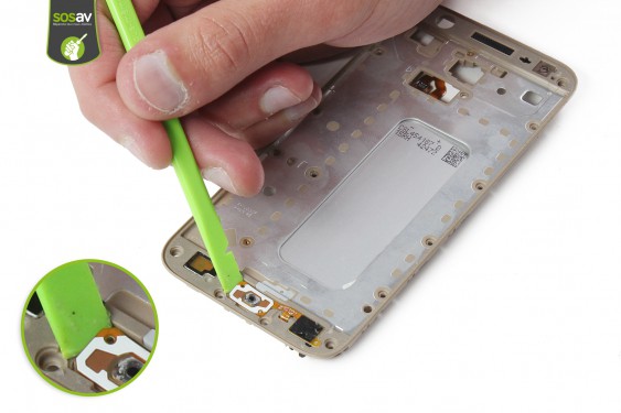 Guide photos remplacement nappe bouton home et retour  (Etape 26 - image 1)