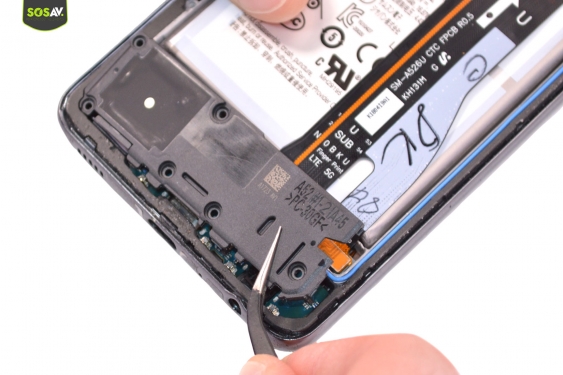 Guide photos remplacement connecteur de charge Galaxy A52s (Etape 7 - image 3)