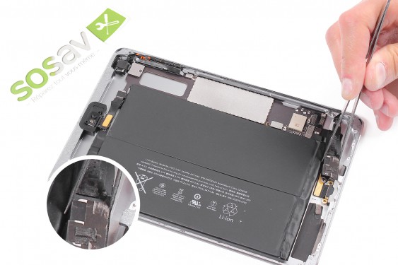 Guide photos remplacement batterie iPad Mini 3 WIFi (Etape 24 - image 1)