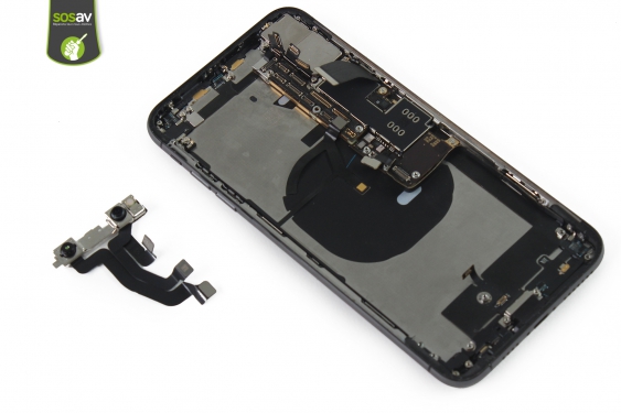 Guide photos remplacement nappe power et flash iPhone XS Max (Etape 18 - image 4)