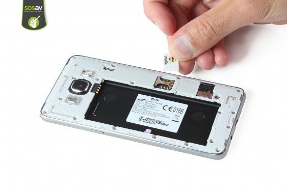 Guide photos remplacement nappe power Samsung Galaxy J5 2016 (Etape 6 - image 4)