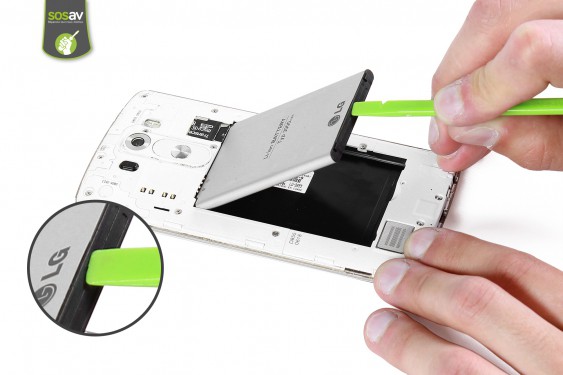 Guide photos remplacement batterie G3 (Etape 3 - image 2)