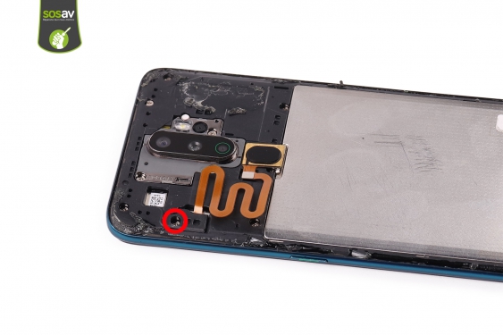 Guide photos remplacement haut-parleur interne Oppo A9 (2020) (Etape 8 - image 1)