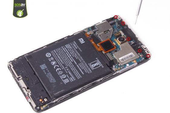 Guide photos remplacement antenne supérieure Redmi Note 4X (Etape 8 - image 1)