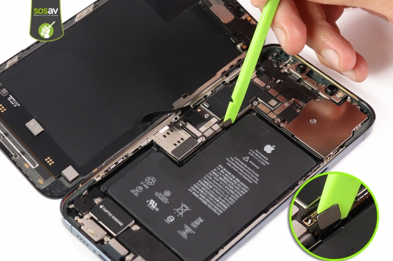 Guide photos remplacement batterie iPhone 12 Pro Max (Etape 11 - image 2)