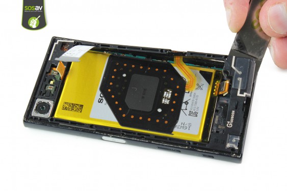 Guide photos remplacement nappe boutons volume, power & apn Xperia X Compact (Etape 10 - image 3)