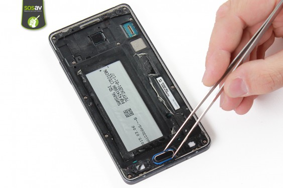 Guide photos remplacement câble coaxial haut Samsung Galaxy A5 (Etape 13 - image 2)